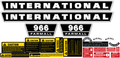 966 Farmall International Harvester Complete Decal Set