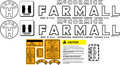 Super H International Harvester Farmall Decal Set